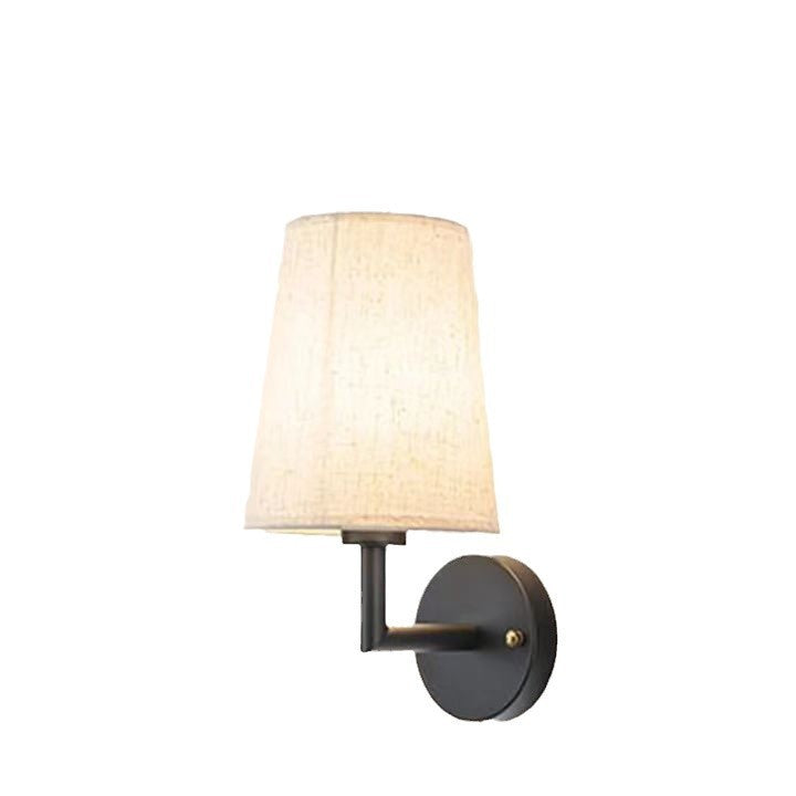 Fabric Shade Bedside Wall Light