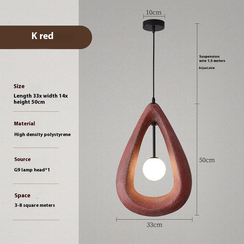 Modern PP LED Restaurant Chandelier