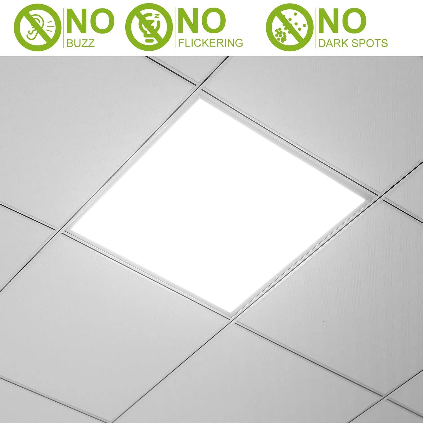 2x2ft 48W Cold White Recessed Panel Light