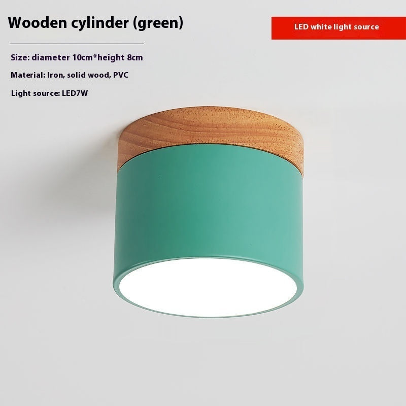 Macaron Colour Adjustable Ceiling Light / Tricolor Light / Black