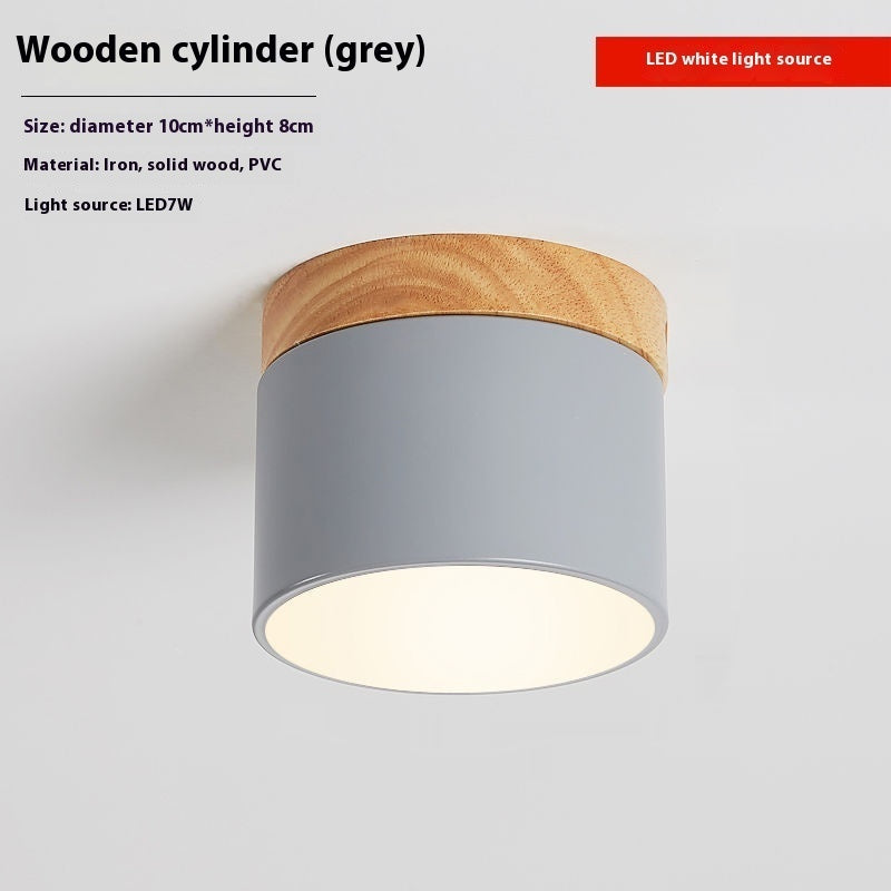 Macaron Colour Adjustable Ceiling Light / Tricolor Light / Pink