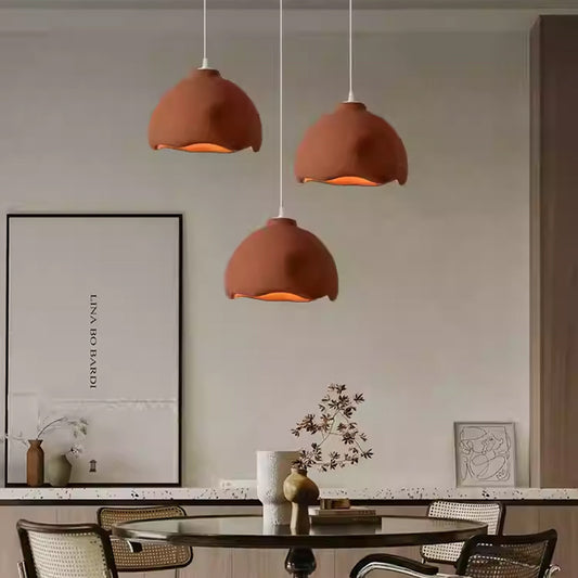 Modern PP LED Restaurant Chandelier / J Style Dark Gray