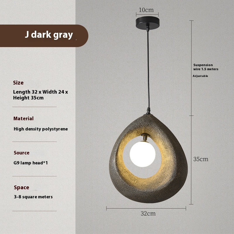 Modern PP LED Restaurant Chandelier