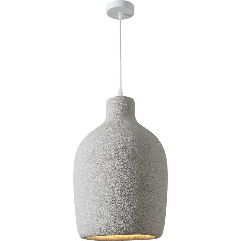 Modern PP LED Restaurant Chandelier / K Style Gray