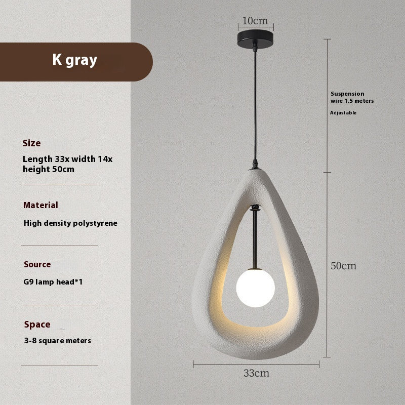 Modern PP LED Restaurant Chandelier