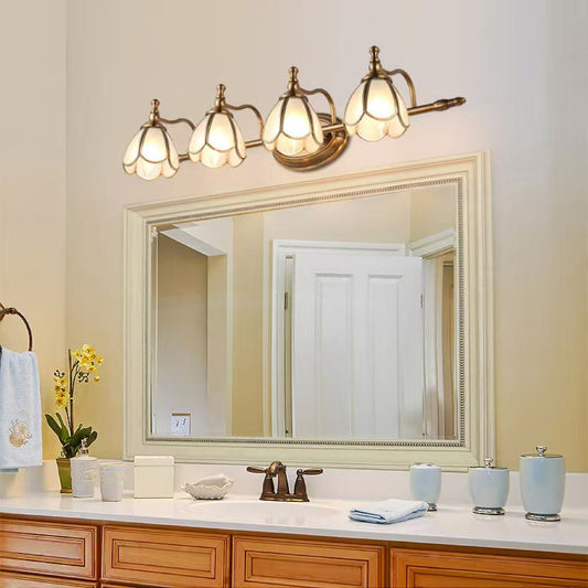 Retro Copper Multi-Light Wall Light / 5W / 4 Hand