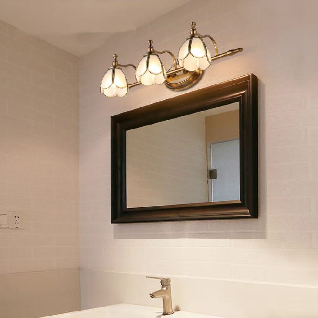 Retro Copper Multi-Light Wall Light / 5W / 3 Hand